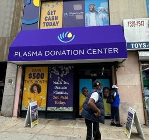 OLGAM LIFE Plasma Donation Centers – Brooklyn, NY.